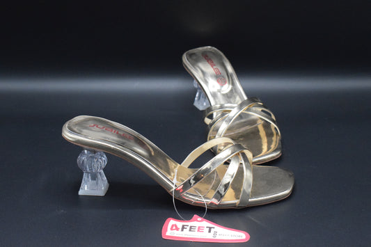 Shop Transparent Block Heels Ladies Sandals 2026 designs