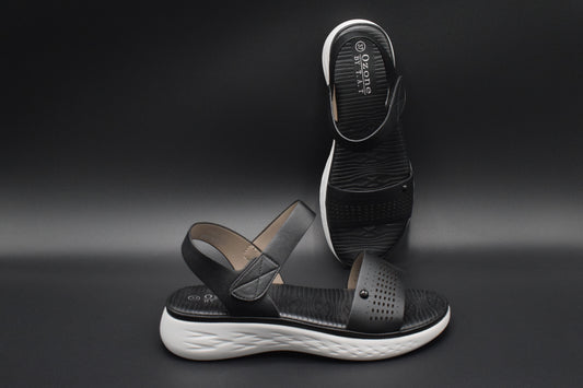 Shop Black Summer Sandals at 4feetStore Peshawar