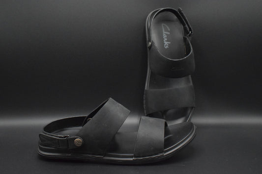 Buy Now Black Premium clarks sandal 2 straps