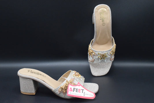 Shop Ladies Fancy Block Heels handmade work