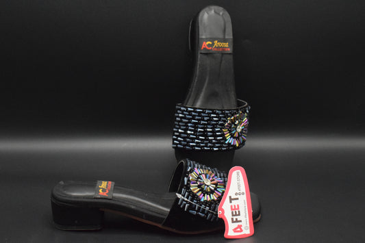 Shop The New Black Ladies Flats Fancy For Eid Collection