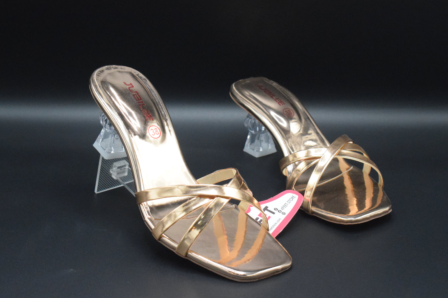 Shop Premium Classic Transparent Heels at 4feet Peshawar