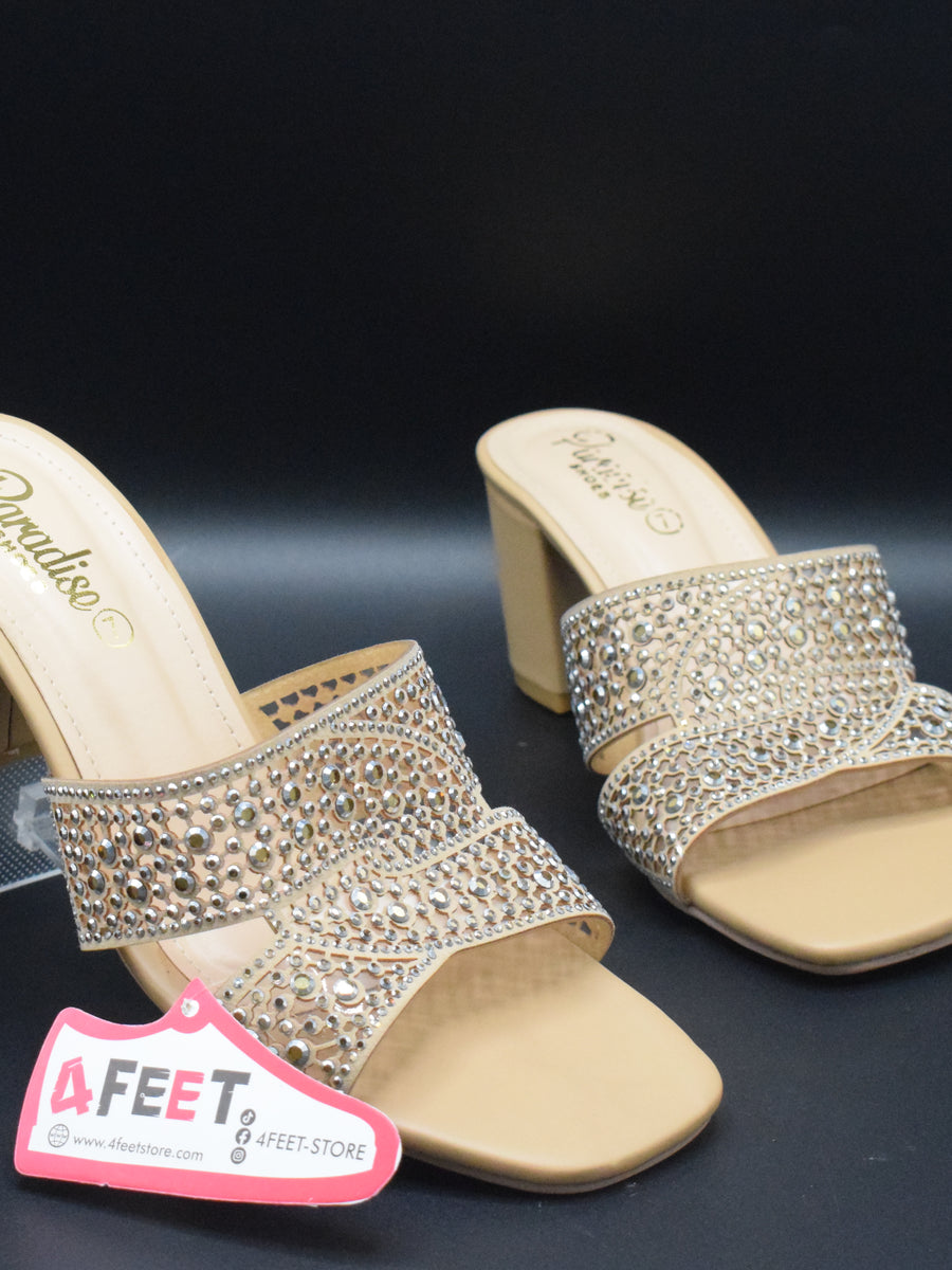 Buy Eid 2026 Fancy Party wear  Block Heel sandals at 4feet