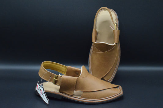 Shop Now Smart zalmi Dots Premium Cow leather Peshawari Chappal