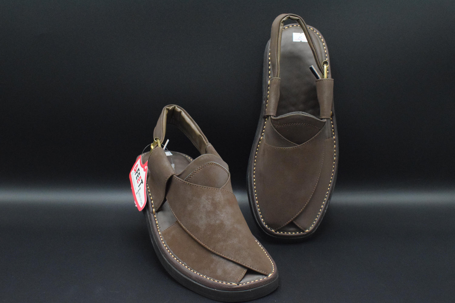 Shop New 2026 Kaptaan Round Shape Genuine Cow Leather