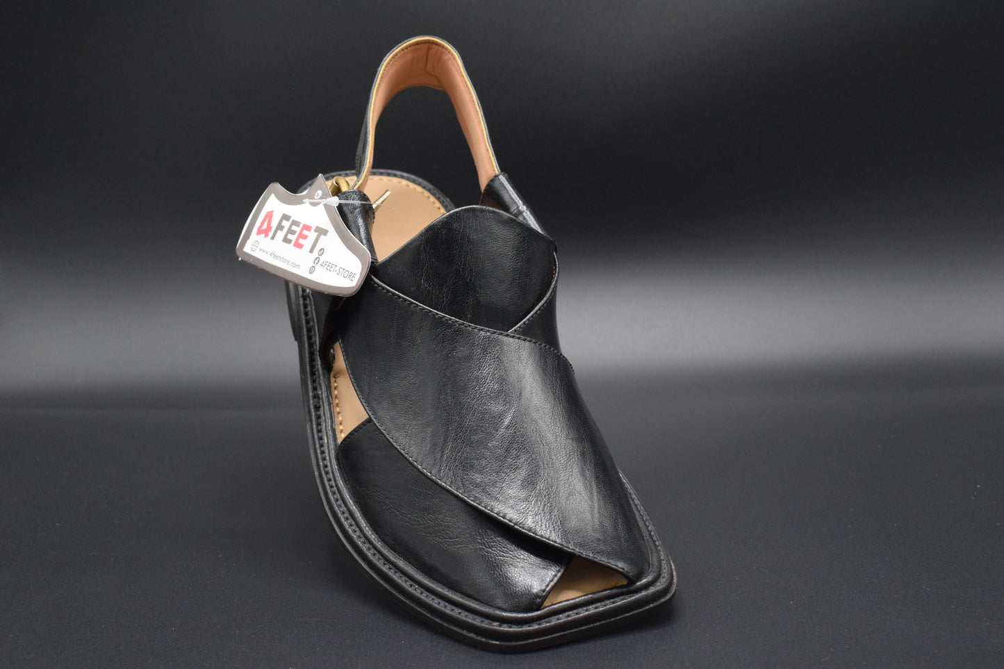 Shop New Genuine Cow Leather Peshawari Chappal 2026