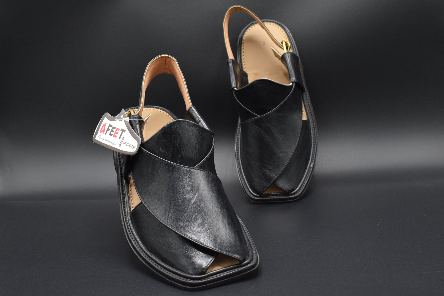 Shop New Genuine Cow Leather Peshawari Chappal 2026