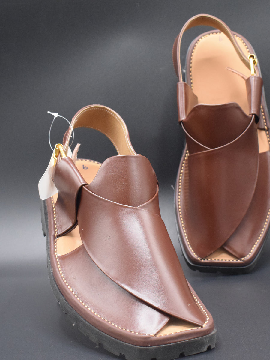 Buy Vibram sole Peshawari chappal at 4Feet Peshawar